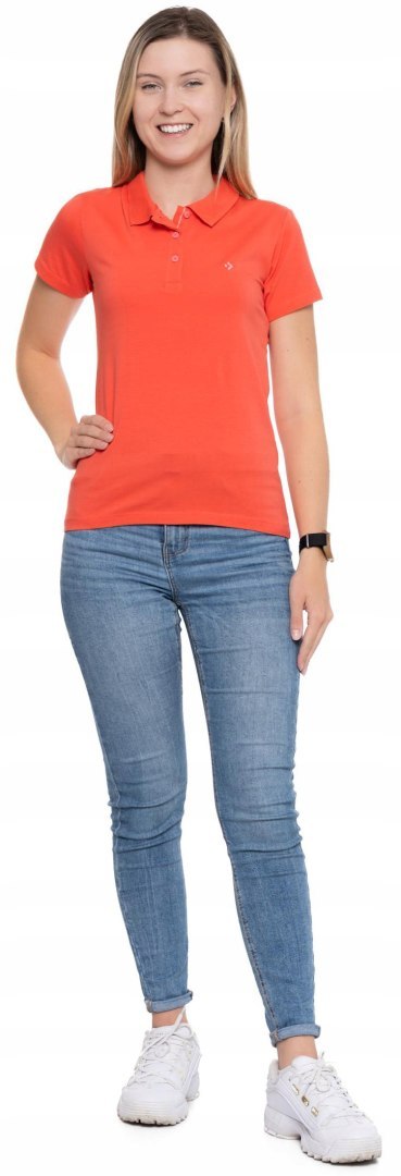 Koszulka POLO damska bawełniana polówka T-shirt PREMIUM MORAJ - XL Koszulka POLO damska bawełniana polówka T-shirt PREMIUM MORAJ - XL