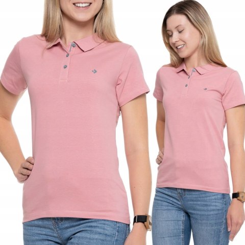 Koszulka POLO damska bawełniana polówka T-shirt PREMIUM MORAJ - M
