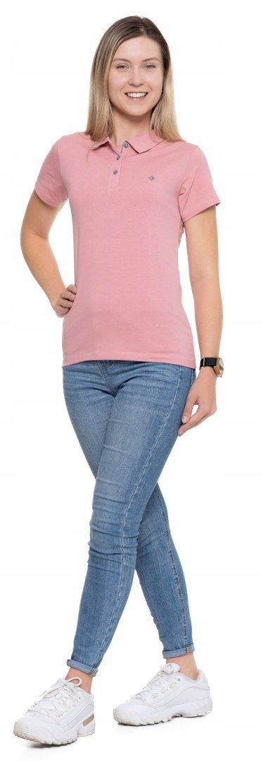 Koszulka POLO damska bawełniana polówka T-shirt PREMIUM MORAJ - M Koszulka POLO damska bawełniana polówka T-shirt PREMIUM MORAJ - M