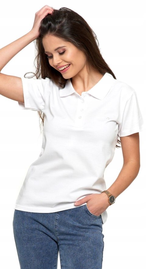 Koszulka POLO damska bawełniana polówka T-shirt PREMIUM MORAJ - S Koszulka POLO damska bawełniana polówka T-shirt PREMIUM MORAJ - S