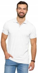 Koszulka POLO męska bawełniana polówka T-shirt PREMIUM MORAJ - 3XL