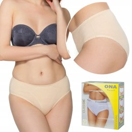 Figi damskie MODELUJĄCE majtki z wysokim stanem MITEX ONA - XL