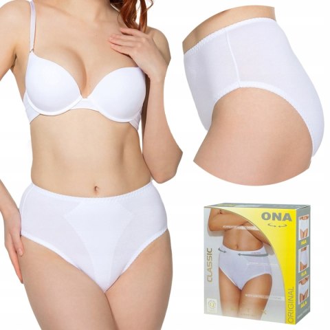 Figi damskie MODELUJĄCE majtki z wysokim stanem MITEX ONA - XXL