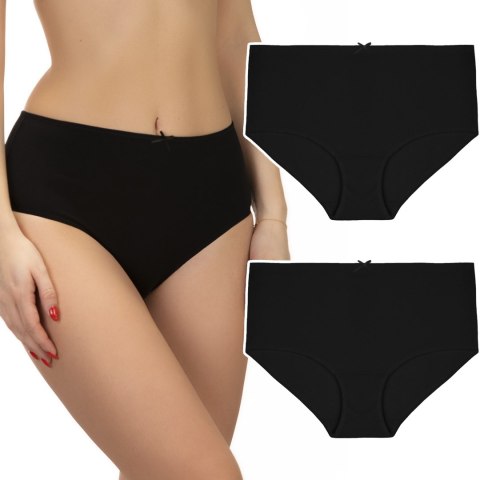 Majtki damskie FIGI 2 PARY bawełniane WYSOKI STAN LAMA 400MD - XXL