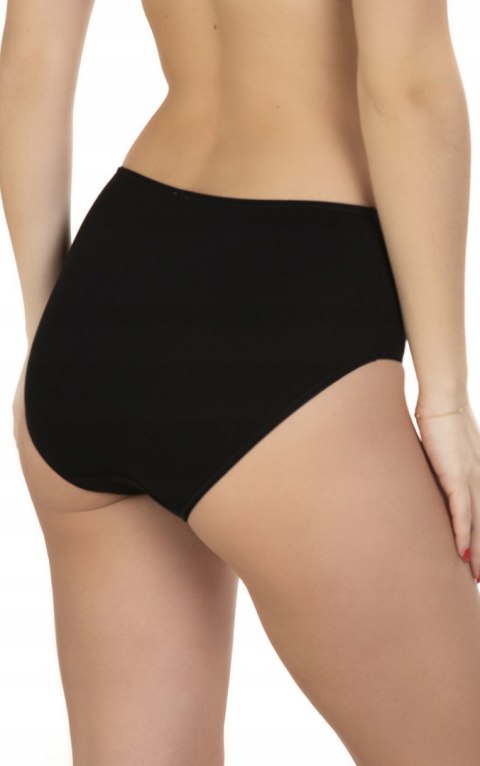 Majtki damskie FIGI 2 PARY bawełniane WYSOKI STAN LAMA 400MD - XXL