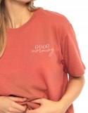 Piżama damska letnia 100% BAWEŁNA z krótkim rękawem HENDERSON ABSTRACT - XL
