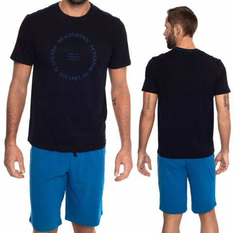 Piżama męska 100% BAWEŁNA z krótkim rękawem HENDERSON EARTH - XL Piżama męska 100% BAWEŁNA z krótkim rękawem HENDERSON EARTH - XL