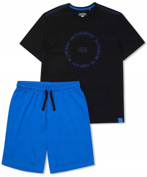 Piżama męska 100% BAWEŁNA z krótkim rękawem HENDERSON EARTH - XL Piżama męska 100% BAWEŁNA z krótkim rękawem HENDERSON EARTH - XL