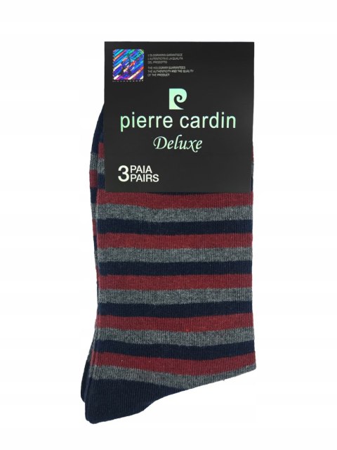 Skarpety męskie garniturowe PIERRE CARDIN 3 PARY - 39-42 Skarpety męskie garniturowe PIERRE CARDIN 3 PARY - 39-42