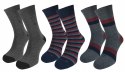 Skarpety męskie garniturowe PIERRE CARDIN 3 PARY - 39-42
