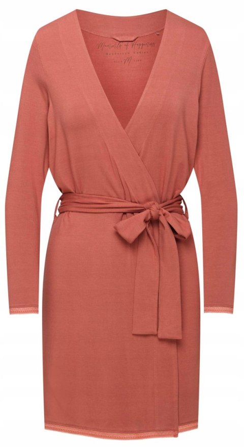 Szlafrok damski z WISKOZY wiązany w pasie HENDERSON ALENA - XL Szlafrok damski z WISKOZY wiązany w pasie HENDERSON ALENA - XL