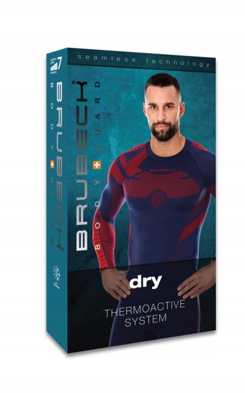 Bluza męska TERMOAKTYWNA koszulka długi rękaw BRUBECK DRY - XL Bluza męska TERMOAKTYWNA koszulka długi rękaw BRUBECK DRY - XL