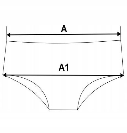 Figi damskie LASEROWO cięte majtki gładkie MAXI BIKINI MORAJ - XL Figi damskie LASEROWO cięte majtki gładkie MAXI BIKINI MORAJ - XL