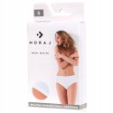 Figi damskie LASEROWO cięte majtki gładkie MAXI BIKINI MORAJ - L