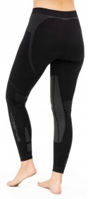 Spodnie damskie TERMOAKTYWNE legginsy sportowe BRUBECK DRY - L