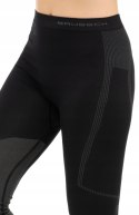 Spodnie damskie TERMOAKTYWNE legginsy sportowe BRUBECK DRY - L