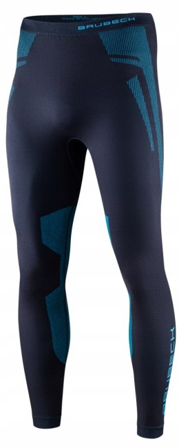Spodnie męskie TERMOAKTYWNE długie sportowe szybkoschnące BRUBECK DRY - XXL