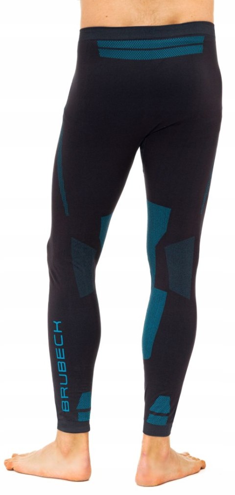 Spodnie męskie TERMOAKTYWNE długie sportowe szybkoschnące BRUBECK DRY - XXL