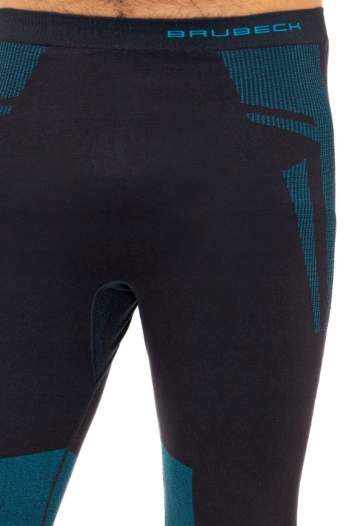 Spodnie męskie TERMOAKTYWNE długie sportowe szybkoschnące BRUBECK DRY - XXL