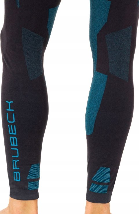 Spodnie męskie TERMOAKTYWNE długie sportowe szybkoschnące BRUBECK DRY - XXL