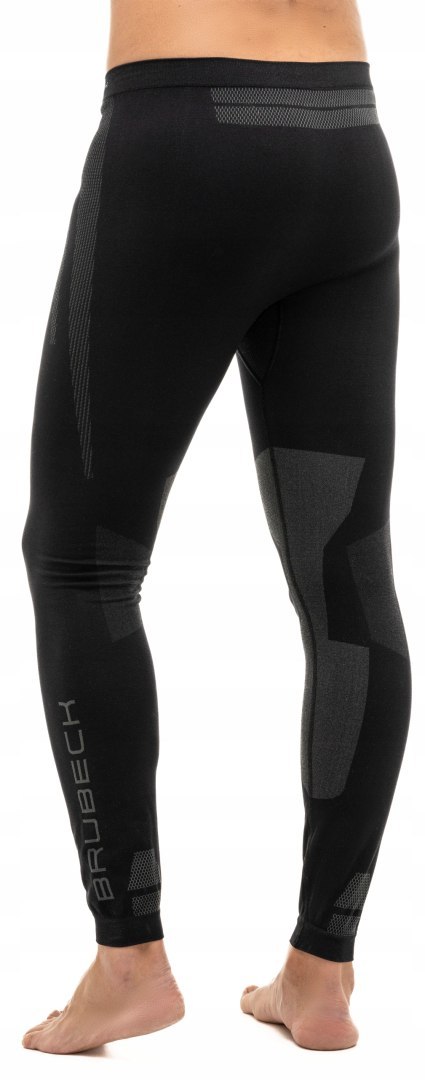 Spodnie męskie TERMOAKTYWNE długie sportowe szybkoschnące BRUBECK DRY - XXL