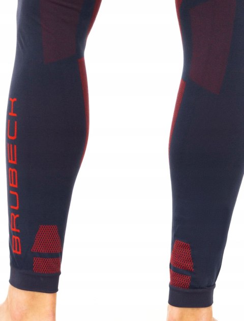 Spodnie męskie TERMOAKTYWNE długie sportowe szybkoschnące BRUBECK DRY - XL