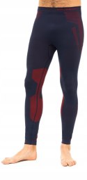 Spodnie męskie TERMOAKTYWNE długie sportowe szybkoschnące BRUBECK DRY - L