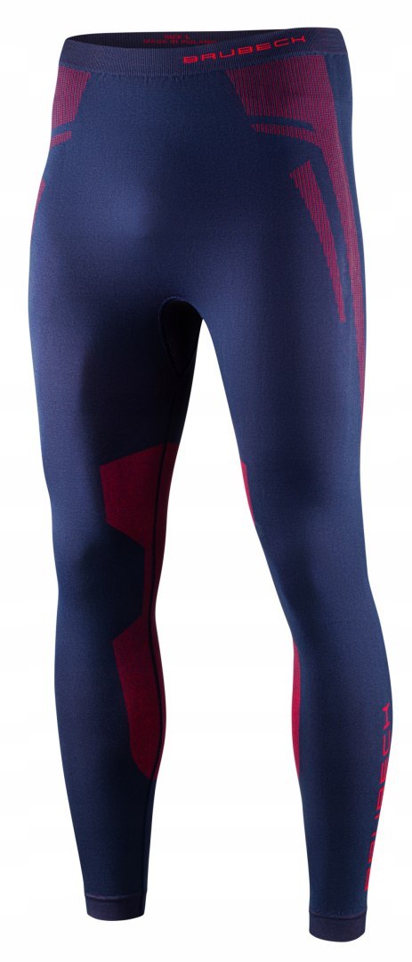 Spodnie męskie TERMOAKTYWNE długie sportowe szybkoschnące BRUBECK DRY - M