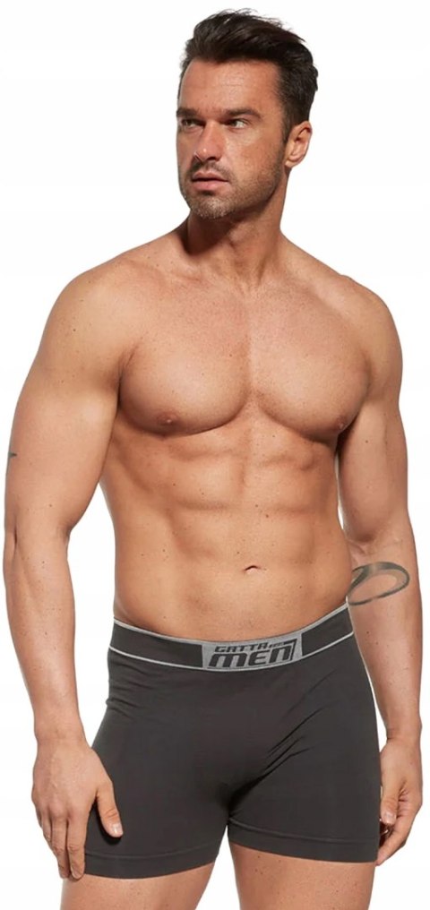 Bokserki męskie bawełniane GATTA COTTON BOXER titanium - XL Bokserki męskie bawełniane GATTA COTTON BOXER titanium - XL