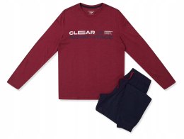 Piżama męska bawełniana długi rękaw HENDERSON IMMUNE - XL