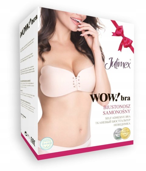 Biustonosz samonośny PUSH-UP wiązany JULIMEX BS-05 WOW! - B Biustonosz samonośny PUSH-UP wiązany JULIMEX BS-05 WOW! - B
