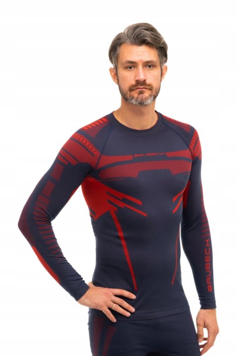 Bluza męska TERMOAKTYWNA koszulka długi rękaw BRUBECK DRY - L Bluza męska TERMOAKTYWNA koszulka długi rękaw BRUBECK DRY - L