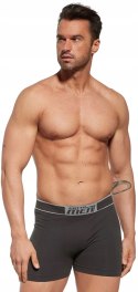 Bokserki męskie bawełniane GATTA COTTON BOXER titanium - L