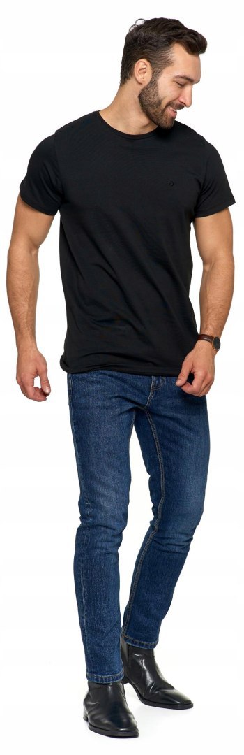 Koszulka męska bawełna CZESANA t-shirt MORAJ - M Koszulka męska bawełna CZESANA t-shirt MORAJ - M
