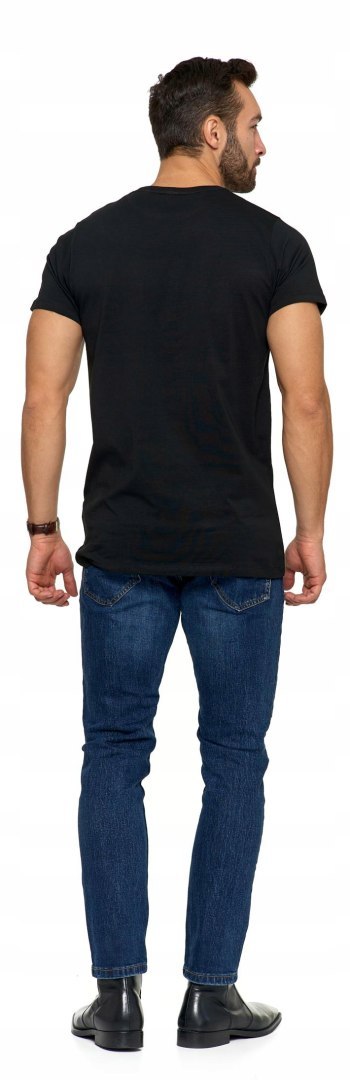 Koszulka męska bawełna CZESANA t-shirt MORAJ - M Koszulka męska bawełna CZESANA t-shirt MORAJ - M