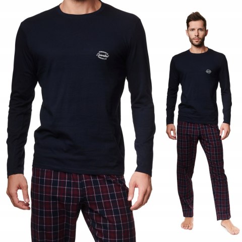 Piżama męska HENDERSON 39237-59 MACE - XL