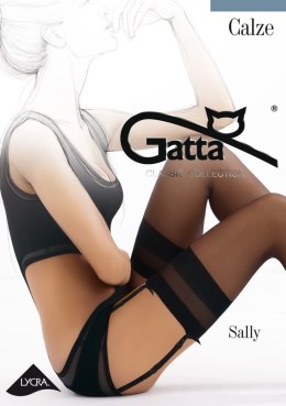 Gatta SALLY - Pończochy do paska Lycra półmat 15 DEN