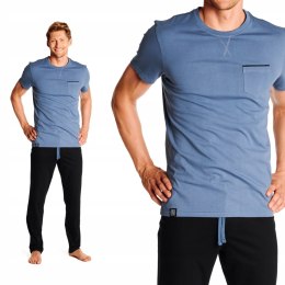 ZING 38365-95 Piżama męska kr rękaw HENDERSON XXL