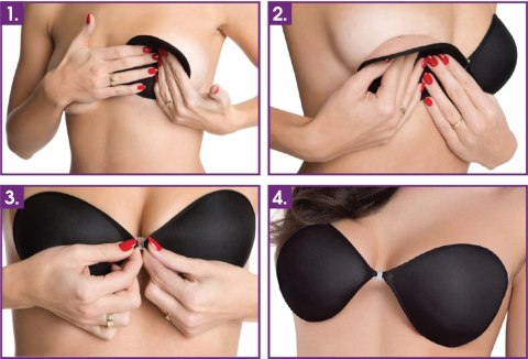 Biustonosz SAMONOŚNY stanik PUSH-UP modelujący JULIMEX BS-02 - B