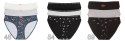 Figi damskie 3-PAK majtki HENDERSON LADIES MI-MI WZORY - S