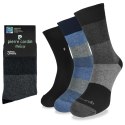 Skarpety męskie garniturowe PIERRE CARDIN 3 PARY - 43-46