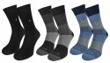 Skarpety męskie garniturowe PIERRE CARDIN 3 PARY - 43-46