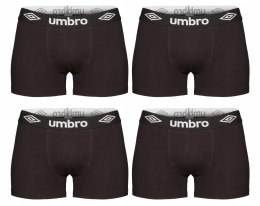 Bokserki męskie UMBRO bawełniane - 4-PAK - XXL