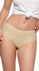 Figi damskie 3 PARY laserowo cięte majtki gładkie MAXI BIKINI MORAJ - M