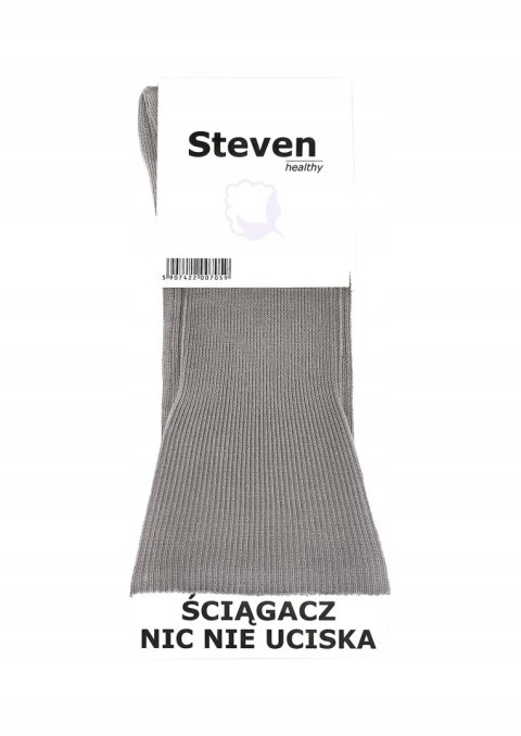 Skarpety męskie BEZUCISKOWE szary STEVEN 35-38 Skarpety męskie BEZUCISKOWE szary STEVEN 35-38