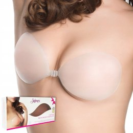 Biustonosz SAMONOŚNY silikonowy JULIMEX BS-01 transparentny - C