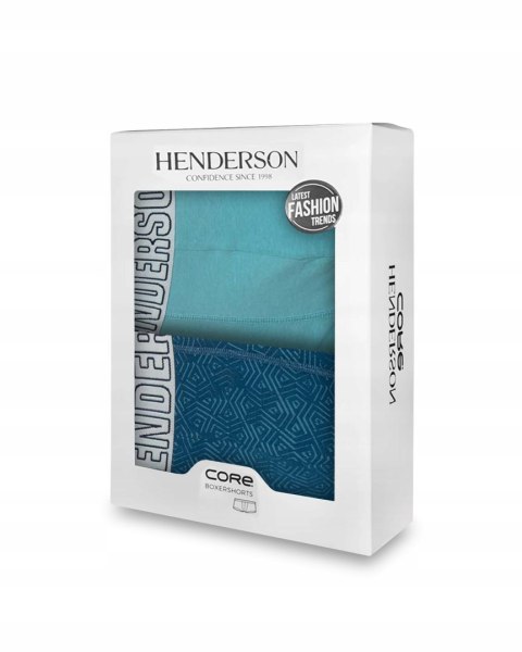 Bokserki męskie bawełniane HENDERSON 41270 COIN 2-PAK - XXL