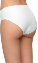 Figi damskie 3 PARY laserowo cięte majtki gładkie MAXI BIKINI MORAJ - S