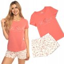 HENDERSON ARLY damska piżama letnia z krótkim rękawem 100% BAWEŁNA - S