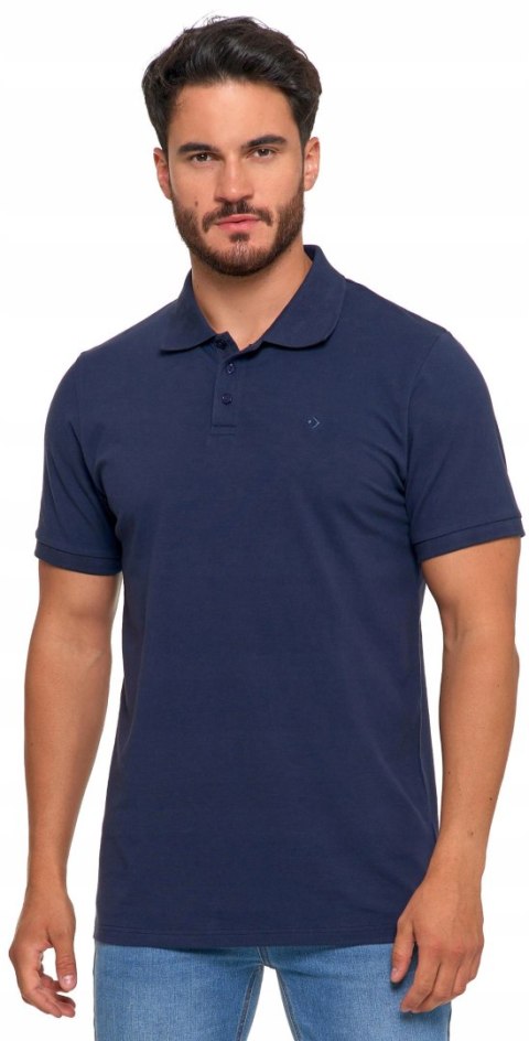 Koszulka POLO męska bawełniana polówka T-shirt PREMIUM MORAJ - L